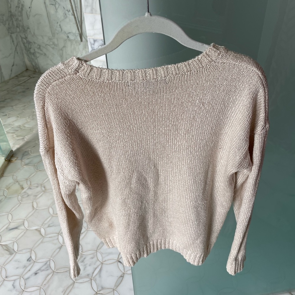 Light Cream Sweater - Picture 3 of 3